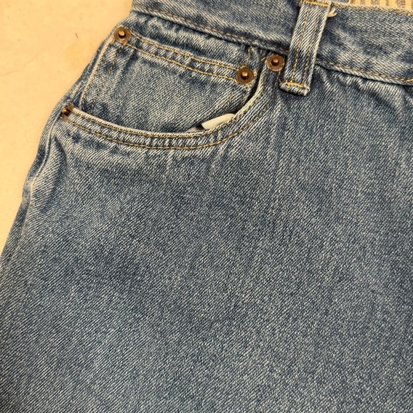 Y2K Baggy Jeans, Wide Leg, Mid Rise, Carpenter/Skater style, Petite/Ankle Crop - Picture 4 of 12